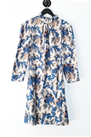 Floral Sandro Midi Dress, size 6