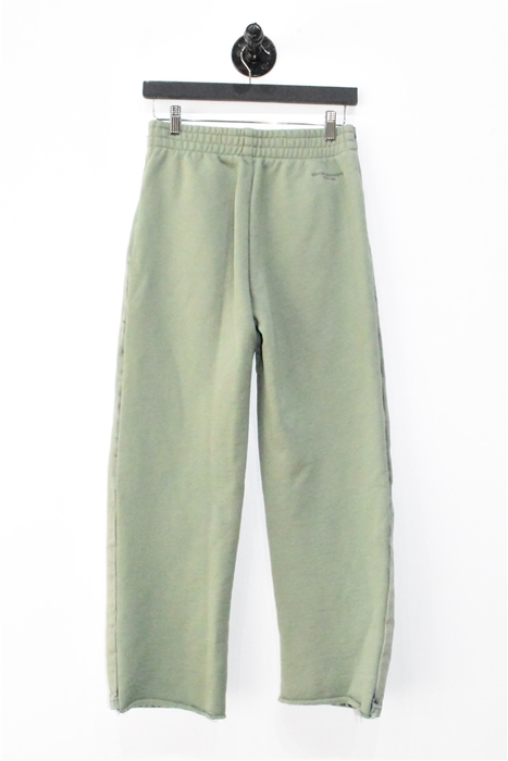 Military Green Alexander Wang Straight Leg Jean, size 25