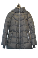 Basic Black Mackage Puffer Jacket, size XS