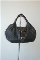 Black Leather Fendi Hobo, size L