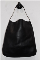 Black Leather Gucci Shoulder Bag, size L
