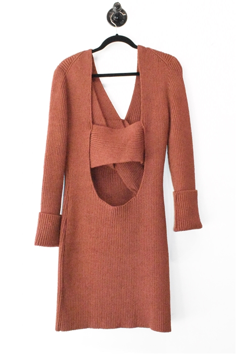 Sable Bottega Veneta Sheath Dress, size 8