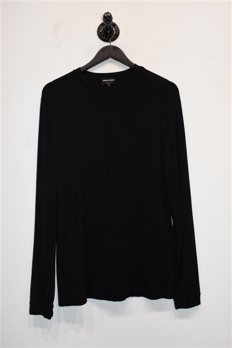 Basic Black Giorgio Armani T-Shirt, size M