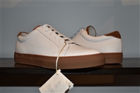 White Leather Brunello Cucinelli Sneaker, size 12.5