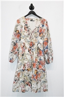 Floral Ungaro A-Line Dress, size S