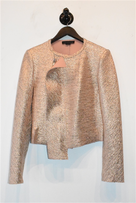 Rose Gold Marie Saint Pierre Jacket, size M