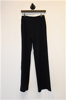 Navy Marie Saint Pierre Wide-Leg Trousers, size S