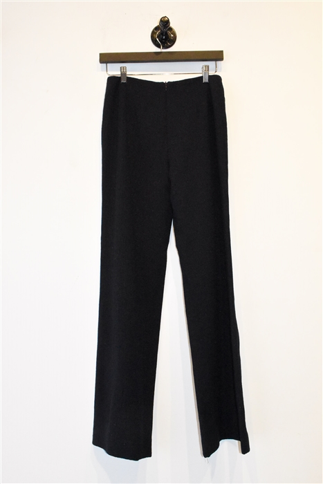 Navy Marie Saint Pierre Wide-Leg Trousers, size S