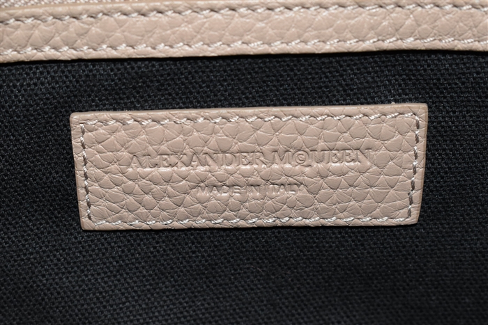 Sand Alexander McQueen Shoulder Bag, size M