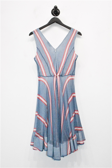 Striped Sandro A-Line Dress, size S