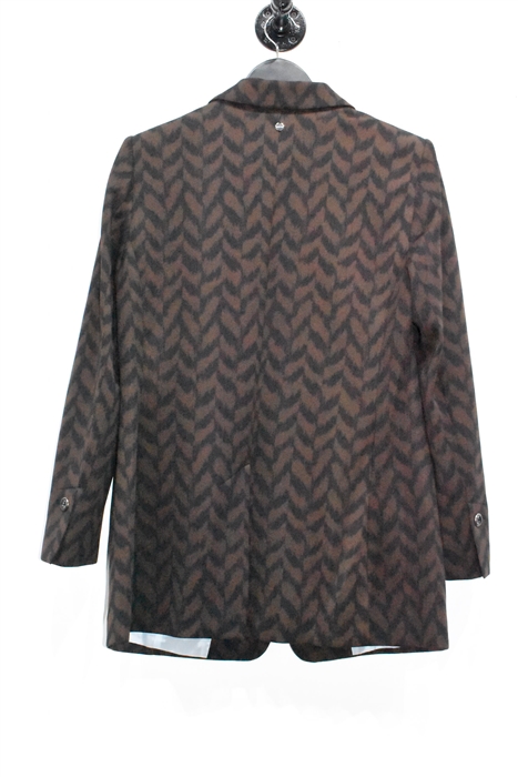 Herringbone Marc Cain Pant Suit, size L