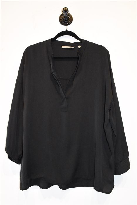 Basic Black Vince Blouse, size L