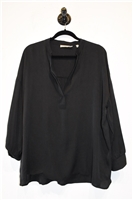 Basic Black Vince Blouse, size L