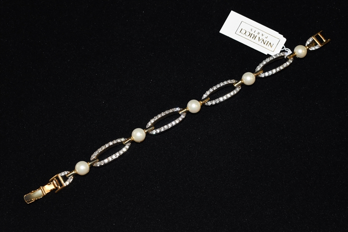 Gold Nina Ricci - Vintage Bracelet, size O/S