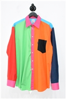 Colour Blocked Moschino - Cheap & Chic Button Shirt, size XL