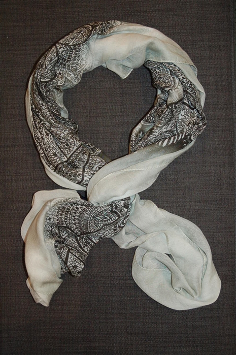 Antique White Etro Scarf, size O/S