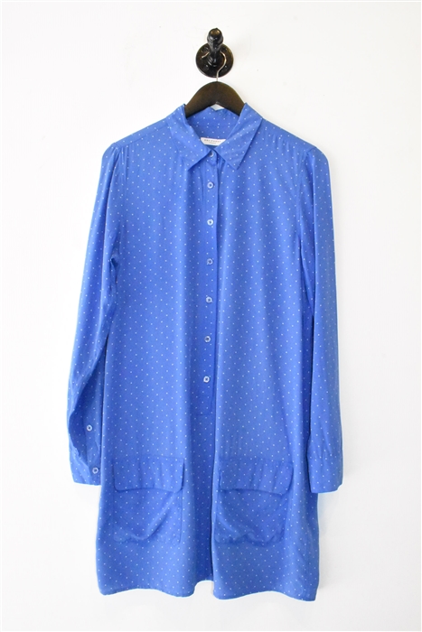 Polka Dot Equipment Shirt Dress, size M