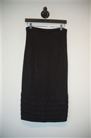 Basic Black Diane von Furstenberg Midi Skirt, size 6