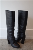 Black Leather Proenza Schouler Boots, size 10