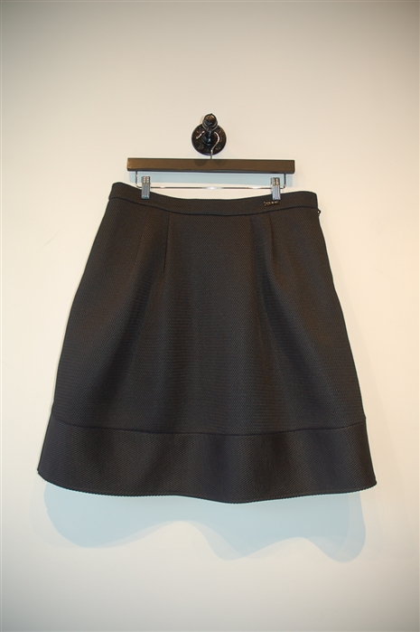 Basic Black Pink Tartan Full Skirt, size 14