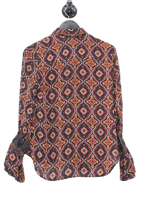 Moroccan A.L.C. Silk Blouse, size 2