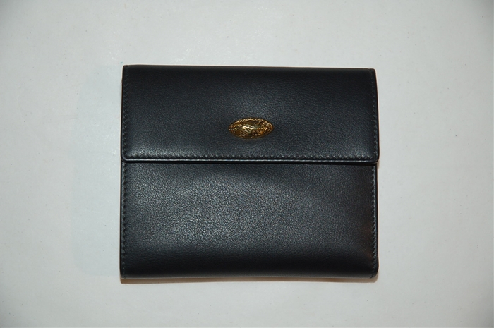 Black Leather Nina Ricci Wallet, size M