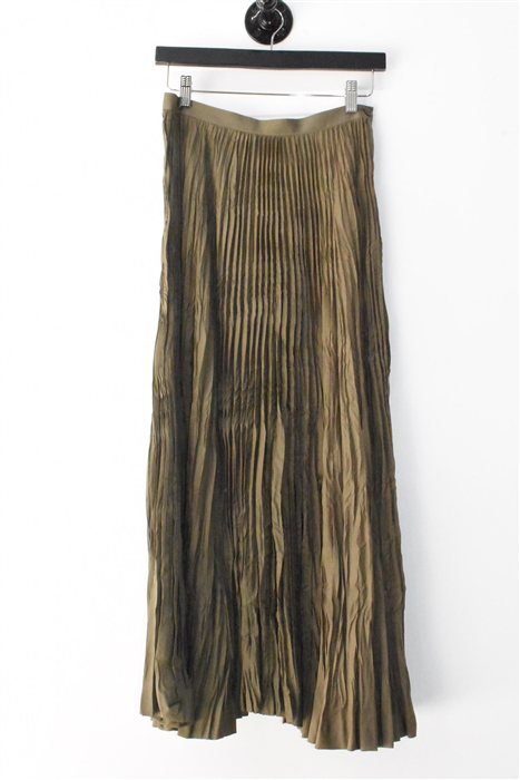 Bronze Issey Miyake Pleated Skirt, size M