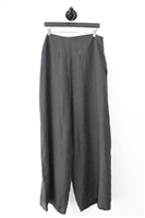 Charcoal Sarah Pacini Wide-Leg Trousers, size XL