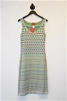 Geometric Kenzo Sheath Dress, size 10