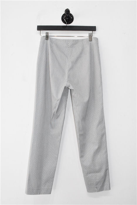 Navy Stripe Piazza Sempione Trousers, size 4