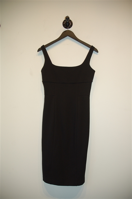 Basic Black Diane von Furstenberg Sheath Dress, size 6