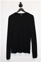 Basic Black Giorgio Armani Cashmere Sweater, size M