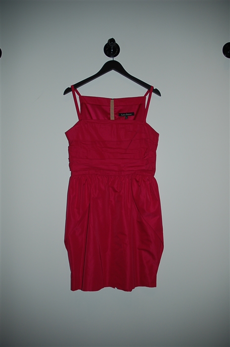 Deep Pink Lida Baday Bubble Dress, size 10