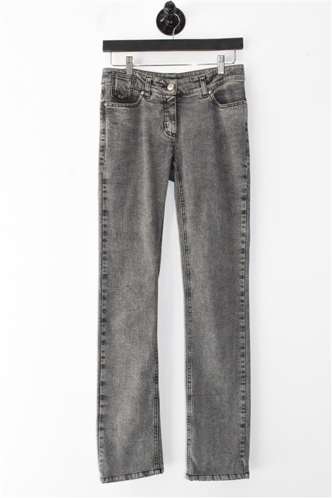 Graphite Chanel Skinny Jean, size 25