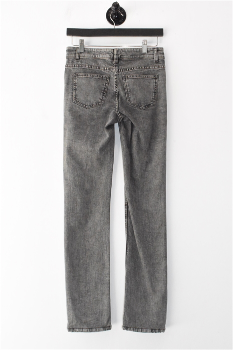 Graphite Chanel Skinny Jean, size 25