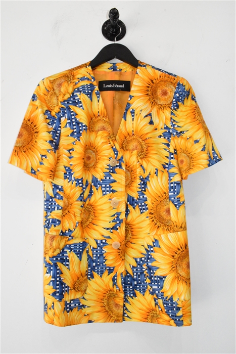 Floral Louis Feraud Skirt Suit, size 10