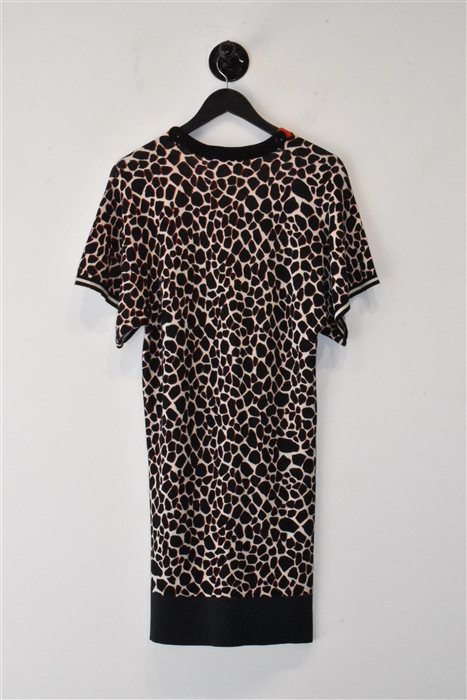 Animal Print Iceberg Sweater Dress, size XS