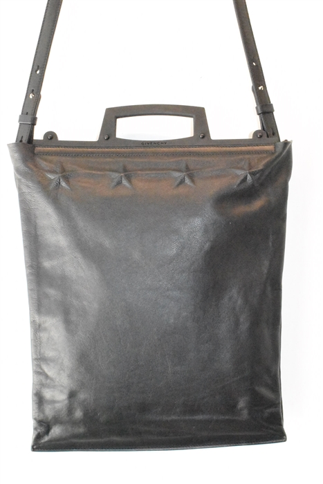 Black Leather Givenchy Shoulder Bag, size M