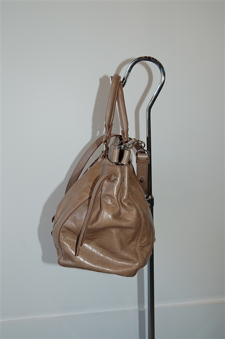 Soft Beige Miu Miu Tote, size L