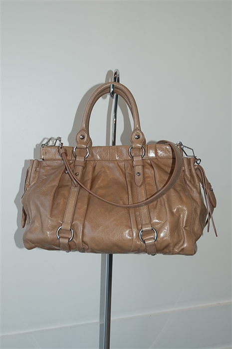 Soft Beige Miu Miu Tote, size L