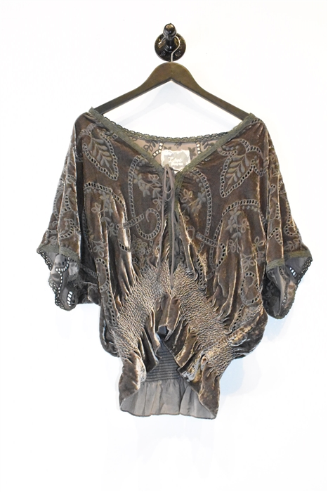 Quicksilver Johnny Was Short-Sleeved Top, size M