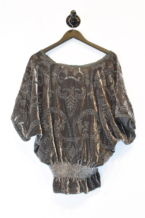 Quicksilver Johnny Was Short-Sleeved Top, size M