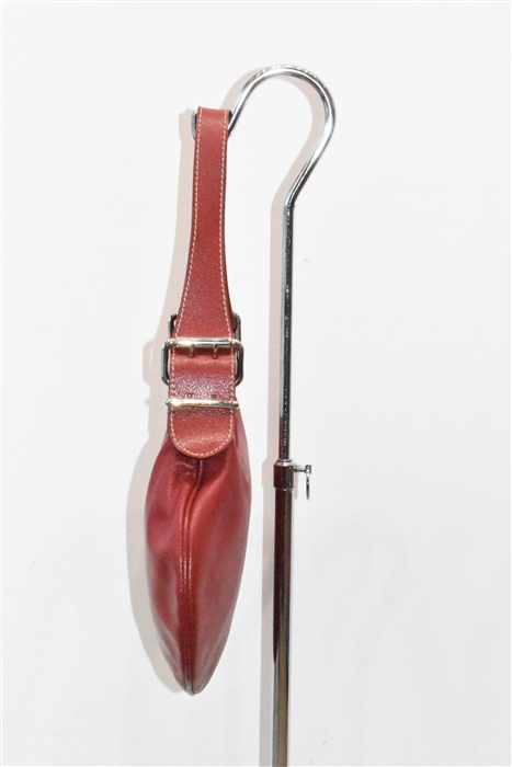 Lipstick Red Fendi Saddle Bag, size S