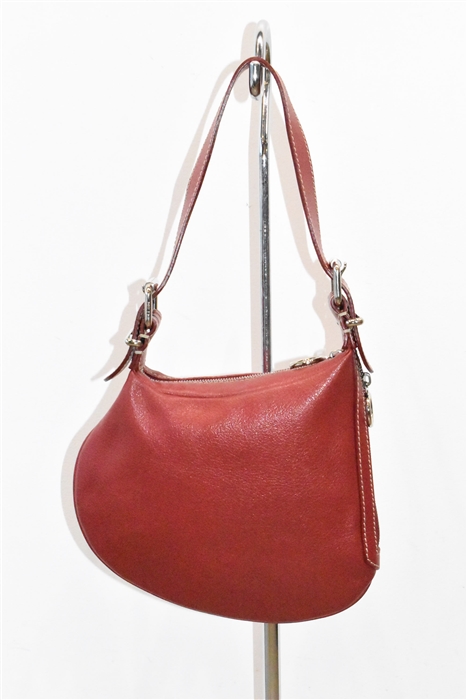 Lipstick Red Fendi Saddle Bag, size S