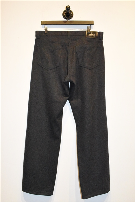 Charcoal Versace Jeans Couture Trousers, size 38