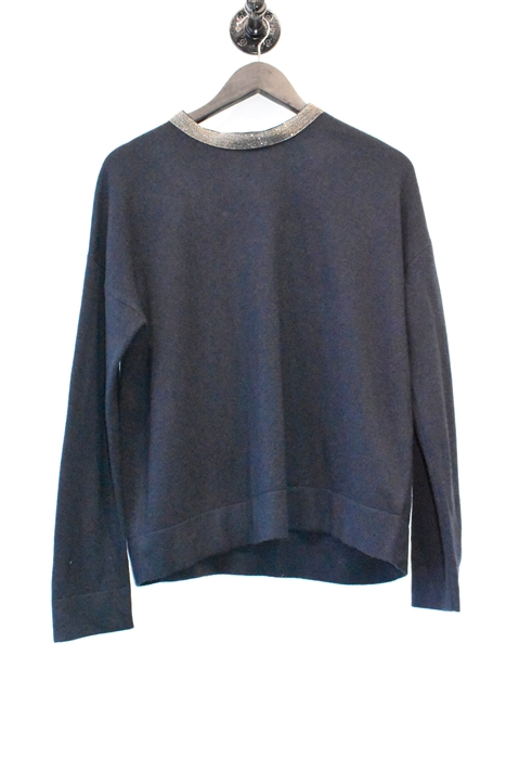 Navy Fabiana Filippi Pullover, size L