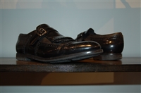 Black Leather Church's Monkstrap, size 9.5