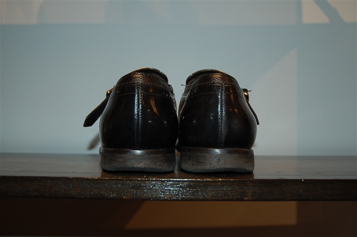 Black Leather Church's Monkstrap, size 9.5
