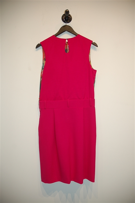 Hot Pink Preen Sheath Dress, size 10