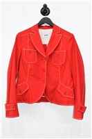 Bright Red Moschino - Cheap & Chic Jacket, size M